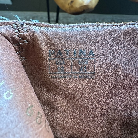 Patina Leather Ankle Boots - Picture 10 of 10